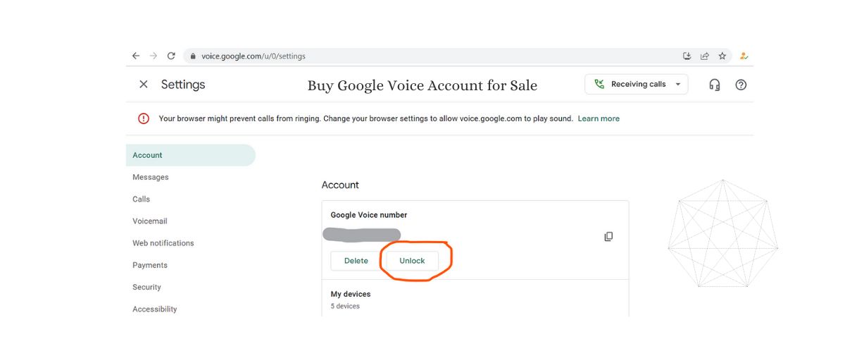Buy Google Voice Account for Sale